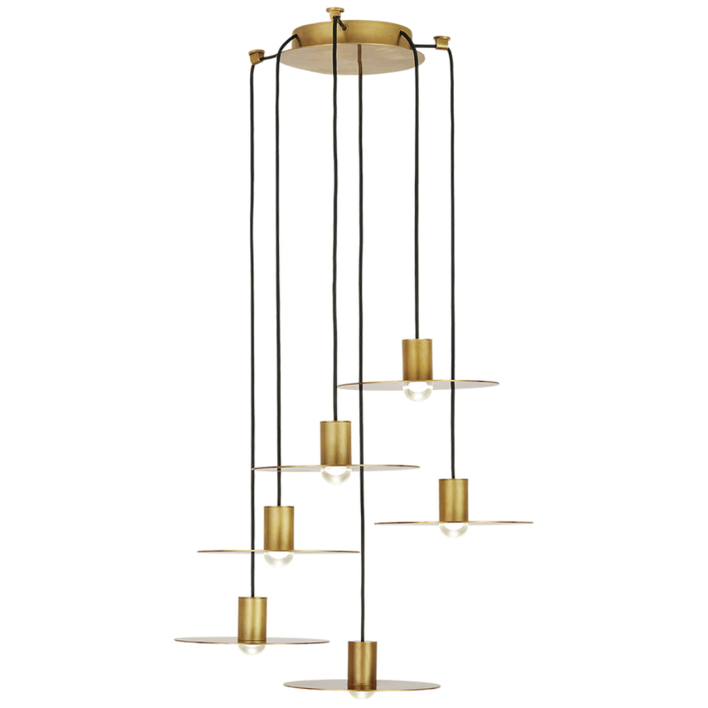 Tech Lighting Eaves 6 Light Chandelier By Visual Comfort