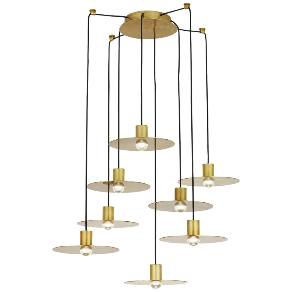 Tech Lighting Eaves 8 Light Chandelier By Visual Comfort