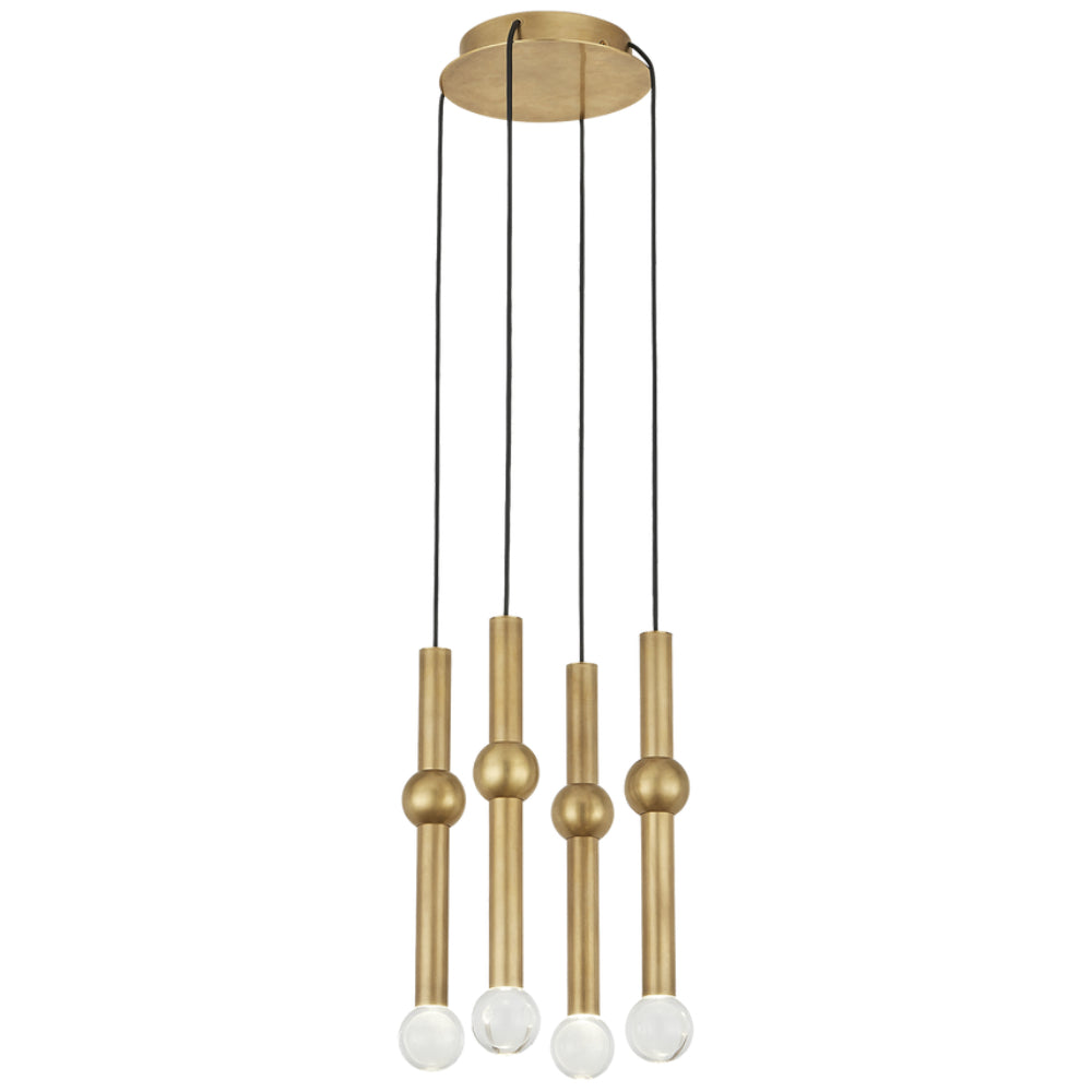 Tech Lighting Guyed 4 Light Chandelier By Visual Comfort