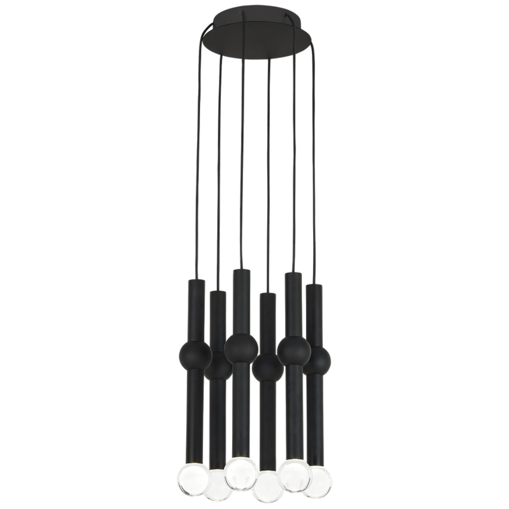 Tech Lighting Guyed 6 Light Chandelier By Visual Comfort