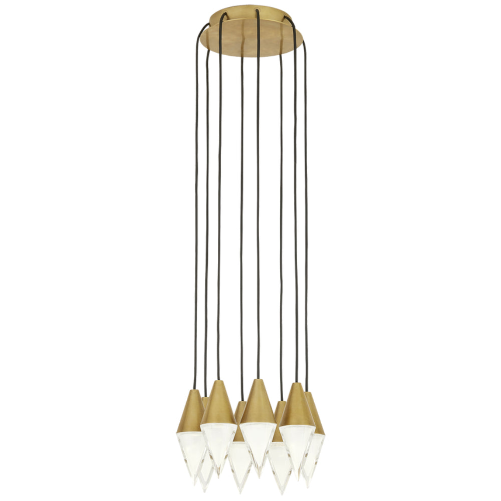 Tech Lighting Turret 8 Light Chandelier By Visual Comfort