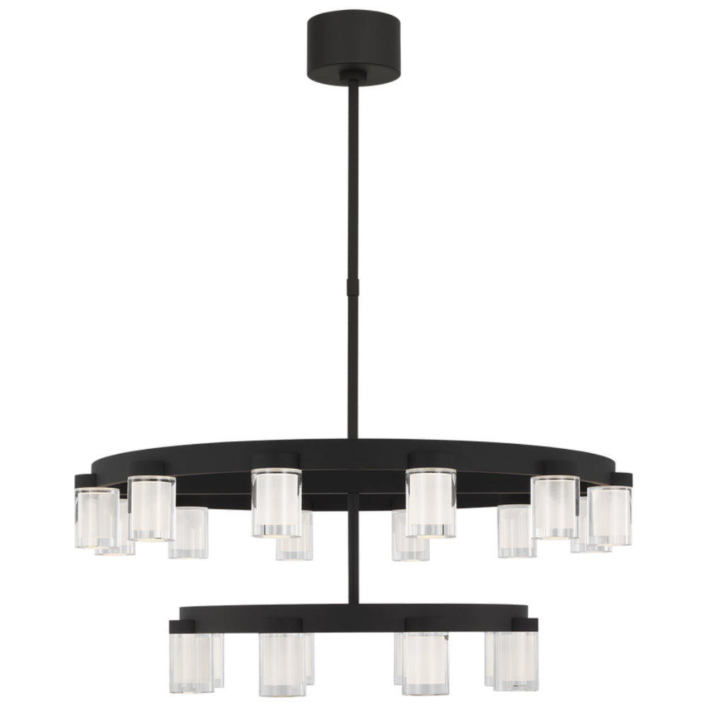Visual Comfort Esfera Two Tier Medium Chandelier