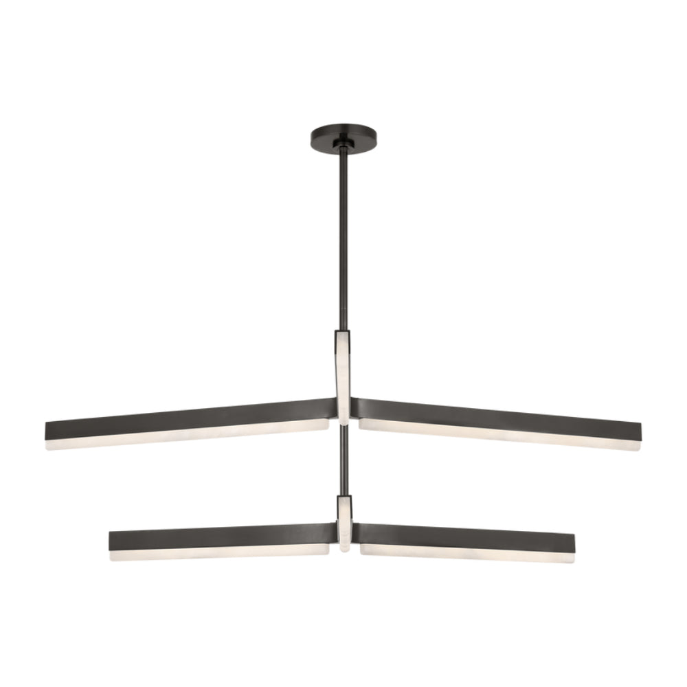 Visual Comfort Linea 56 Two Tier Chandelier