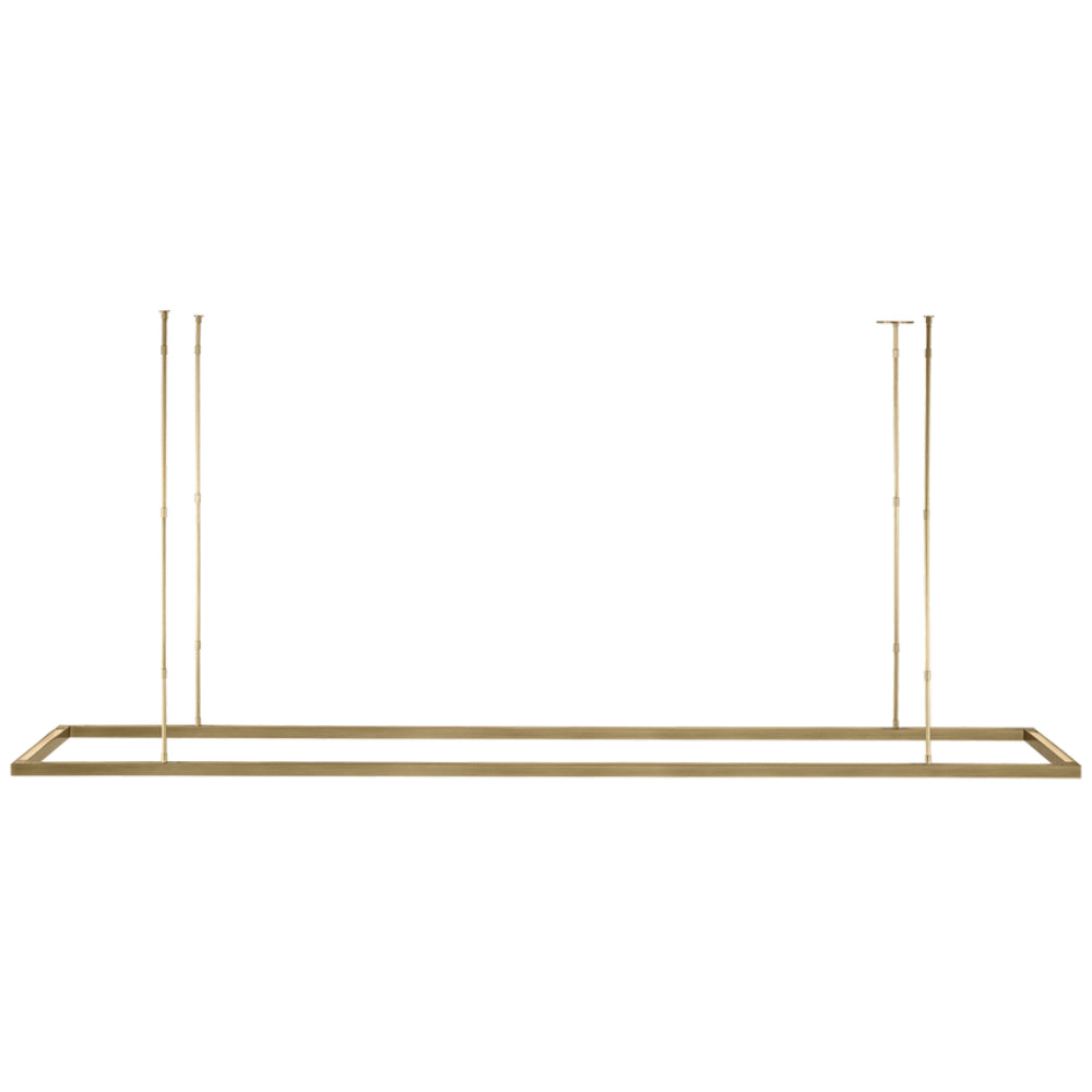 Visual Comfort Stagger Halo 84 Uplight Linear Suspension