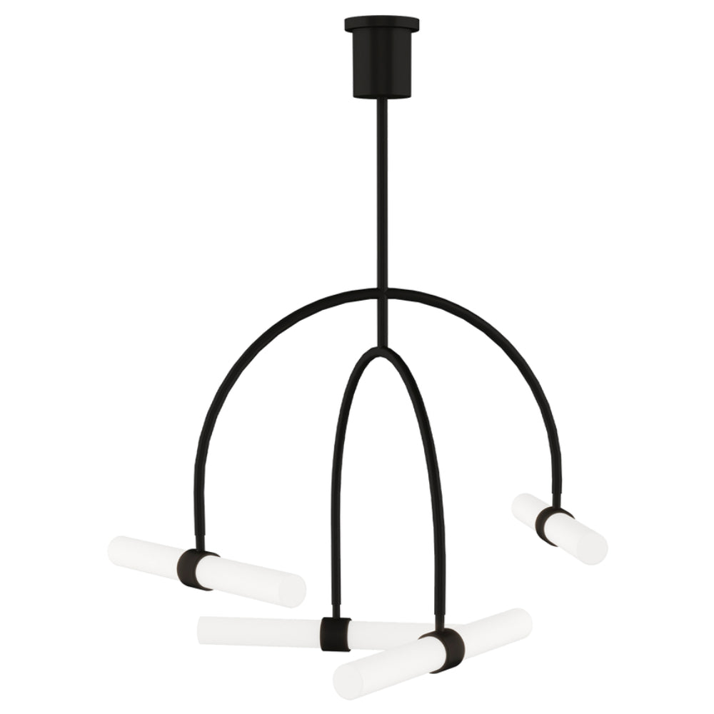 Tech Lighting 700 Calumn 4-Light Chandelier By Visual Comfort