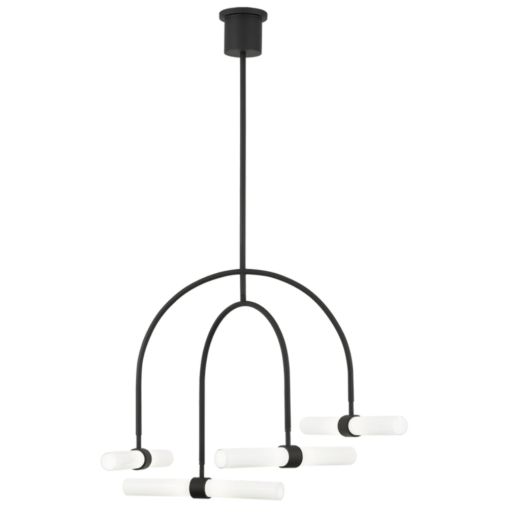 Tech Lighting 700 Calumn 4-Light Chandelier By Visual Comfort
