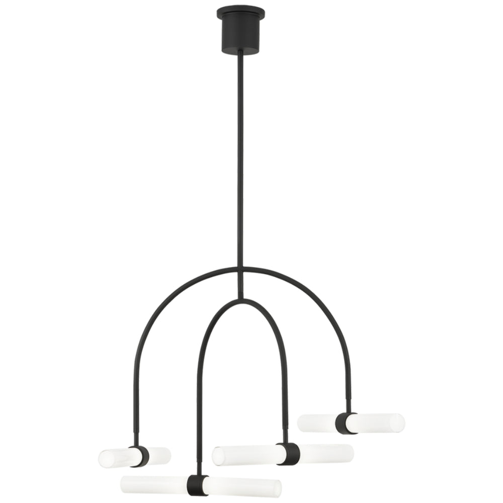 Tech Lighting 700 Calumn 4-Light Chandelier By Visual Comfort