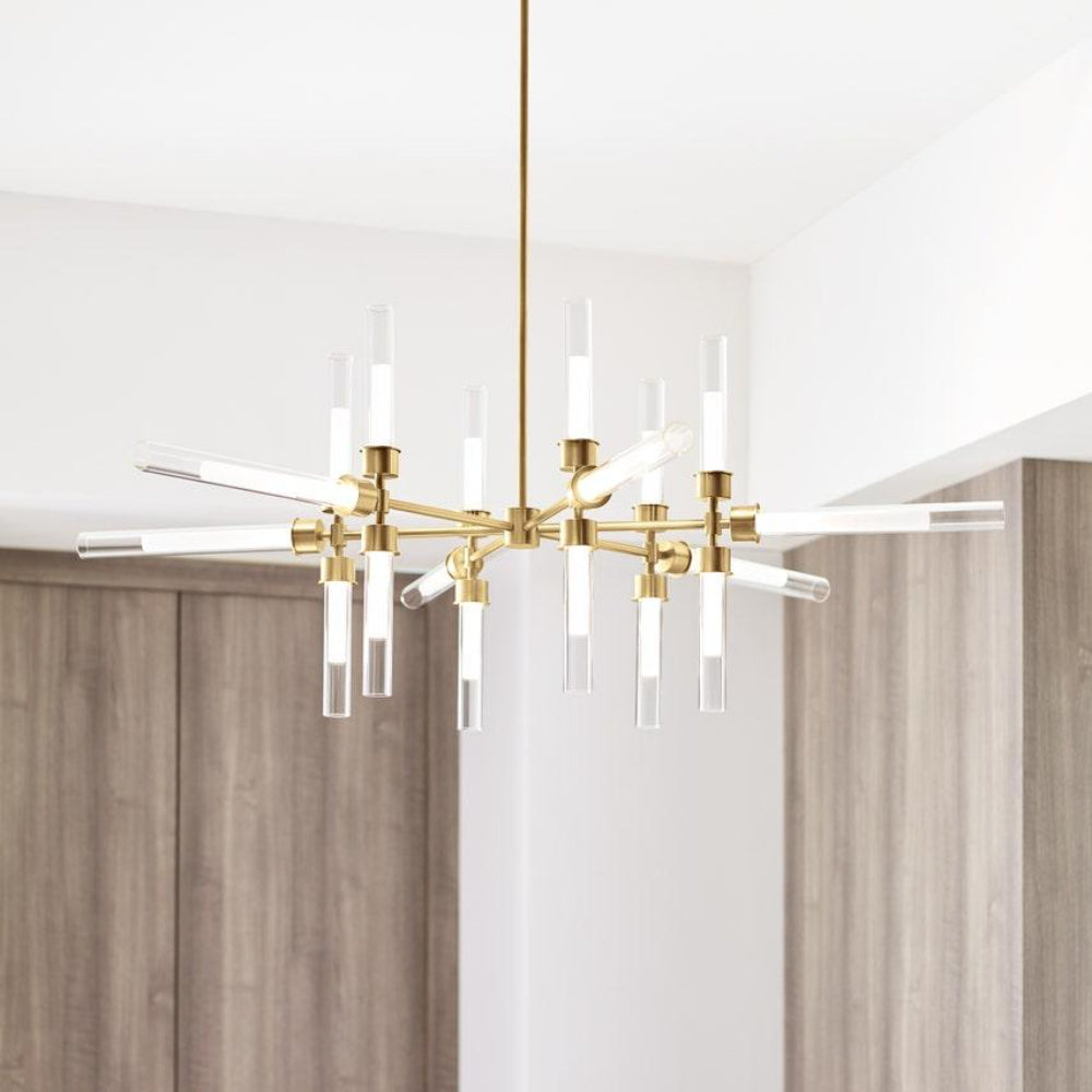 Tech Lighting 700 Linger 18-Light Chandelier By Visual Comfort