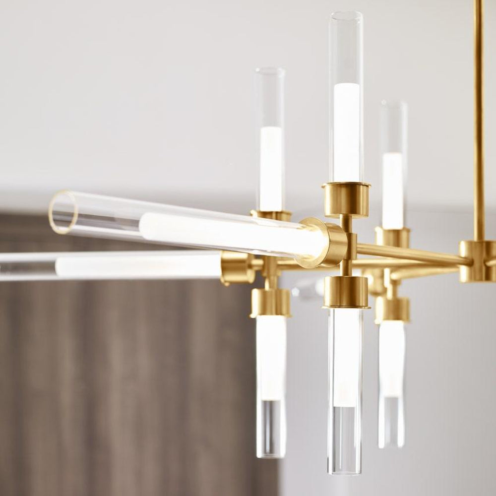 Tech Lighting 700 Linger 18-Light Chandelier By Visual Comfort