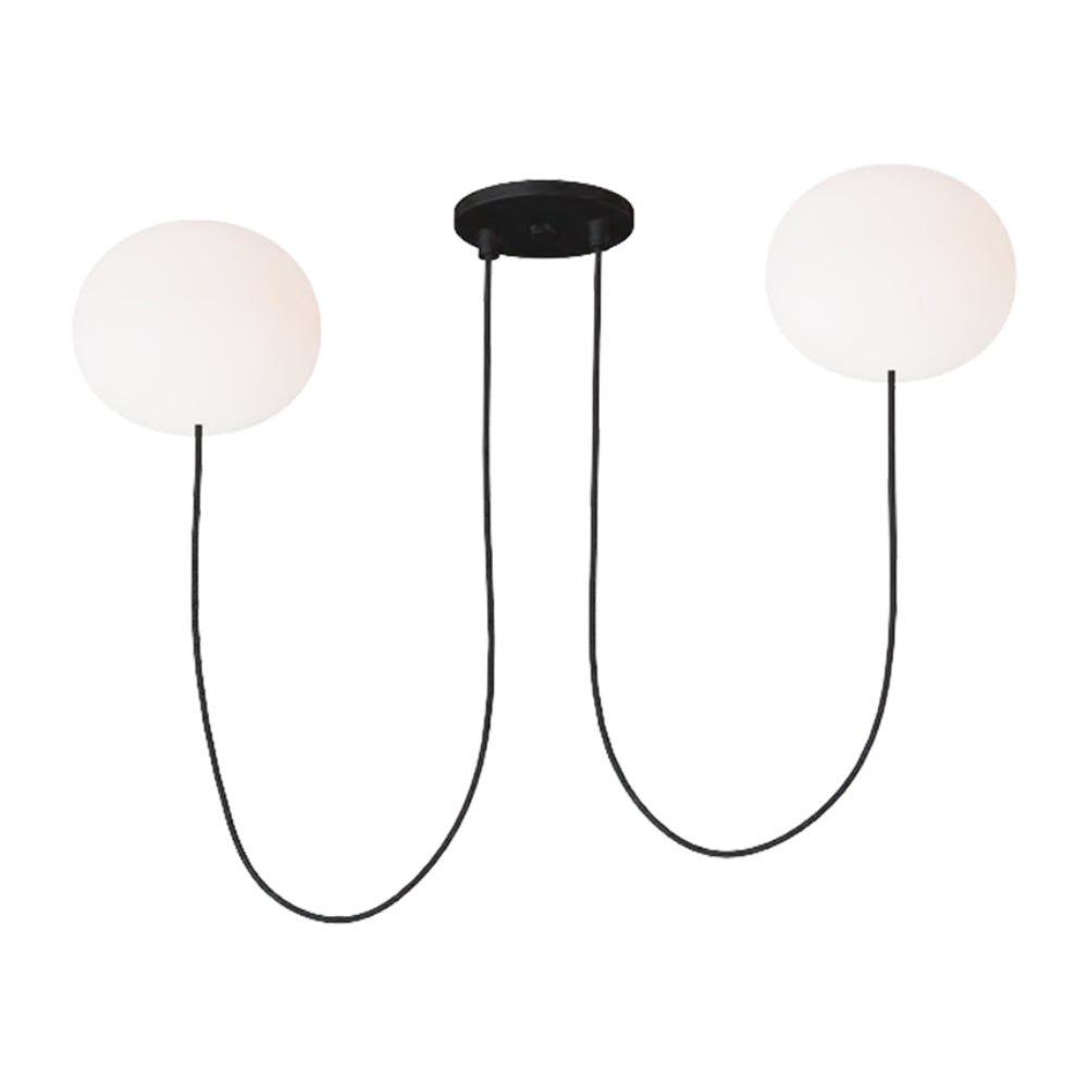 Visual Comfort Helium Small 2 Light Chandelier
