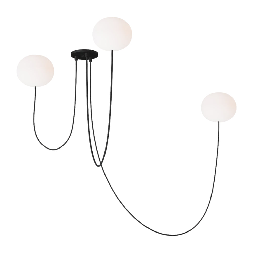 Visual Comfort Helium Small 3 Light Chandelier