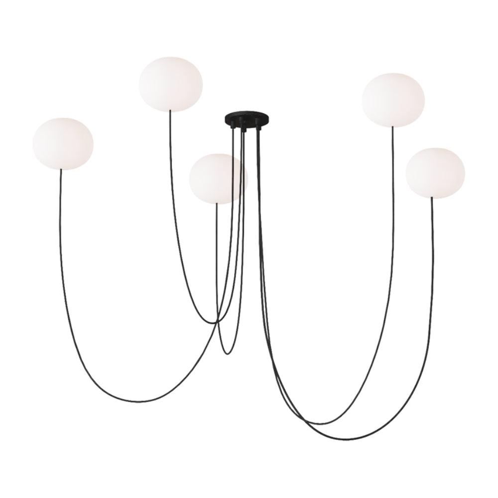 Visual Comfort Helium Small 5 Light Chandelier