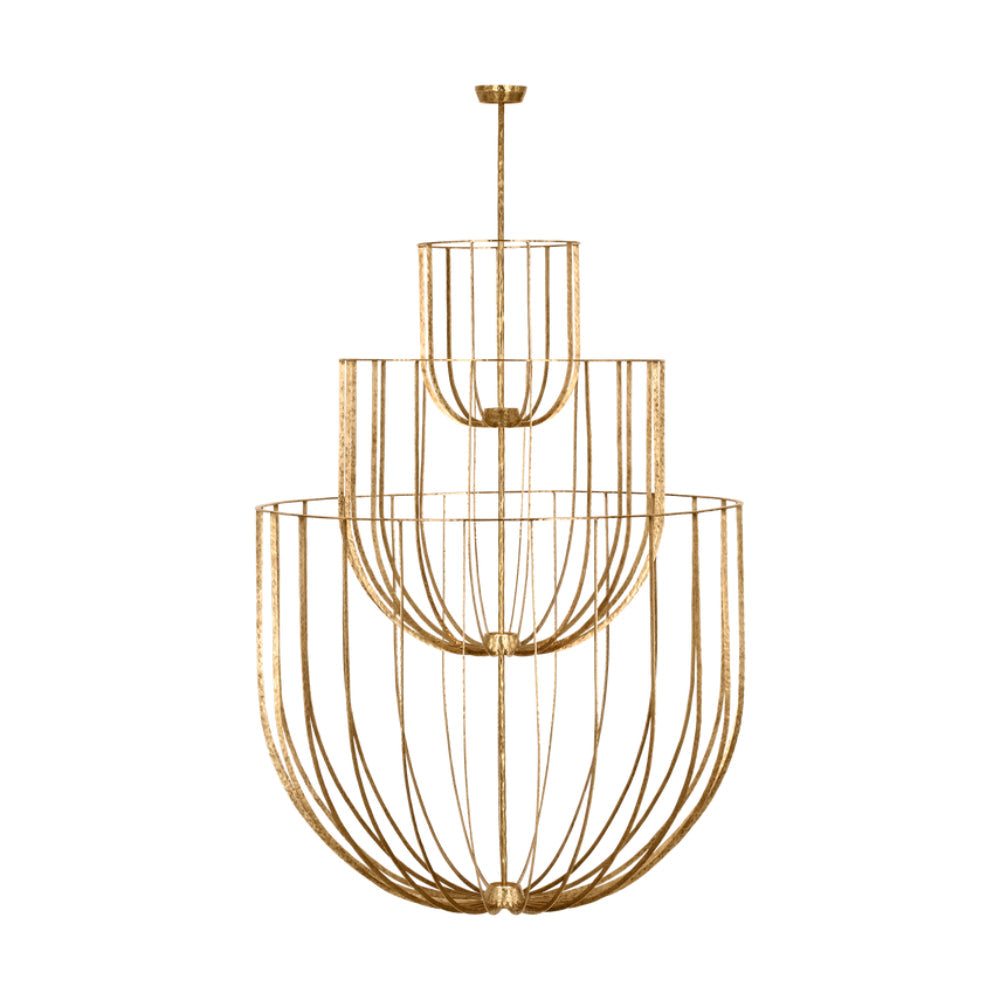 Visual Comfort Sanchi Grande Three Tier Chandelier