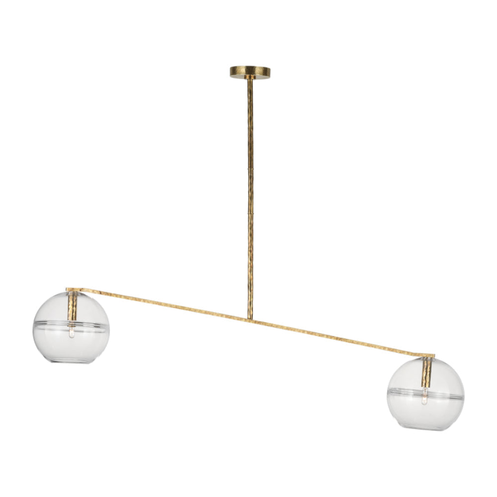 Visual Comfort Lowing Medium Wide Chandelier