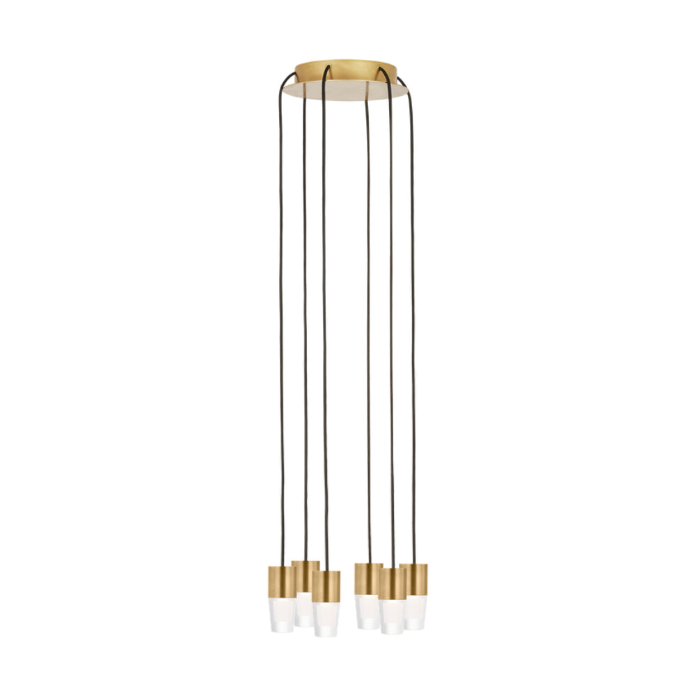 Visual Comfort Lassell Accent 6 Light Chandelier