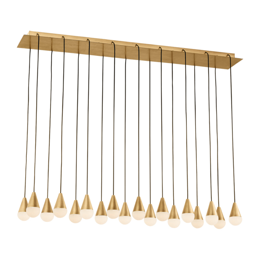 Visual Comfort Cupola Alabaster 18 Light Chandelier