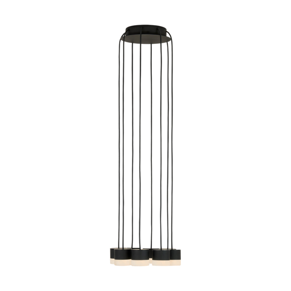 Visual Comfort Gable Alabaster 8 Light Chandelier