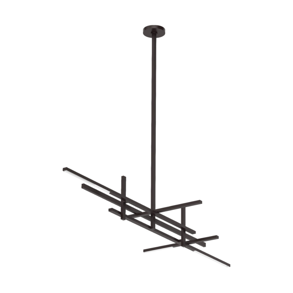 Visual Comfort Cityscape Stacked X-Large Linear Chandelier