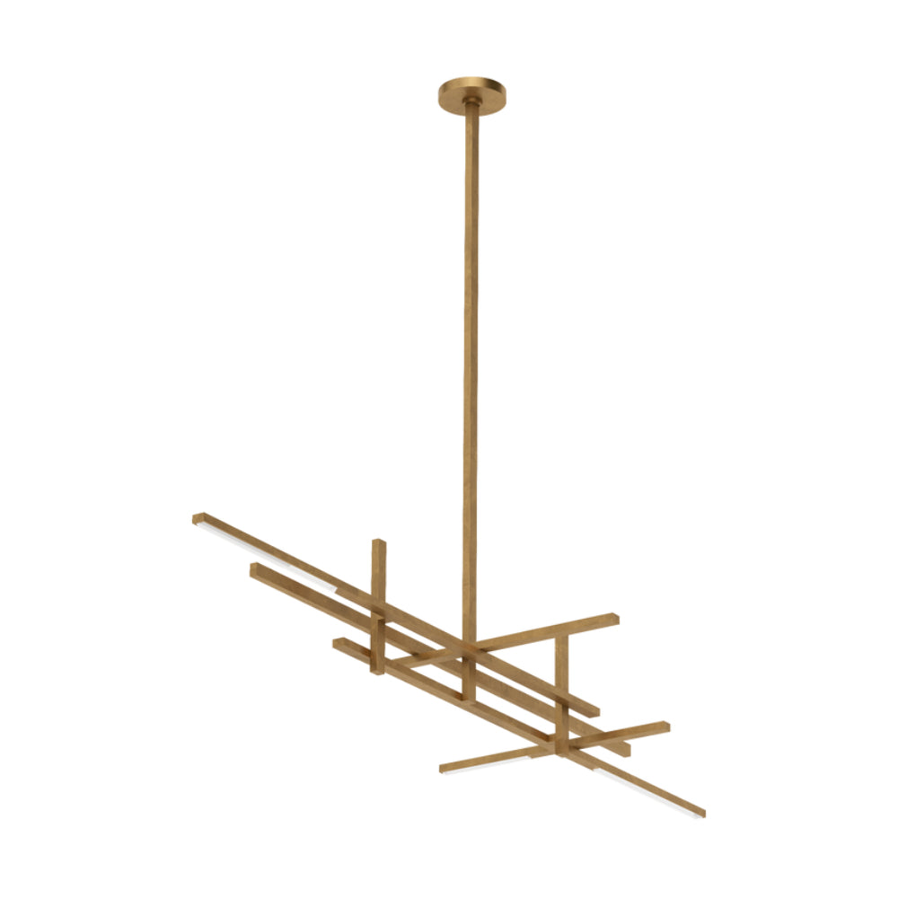 Visual Comfort Cityscape Stacked X-Large Linear Chandelier