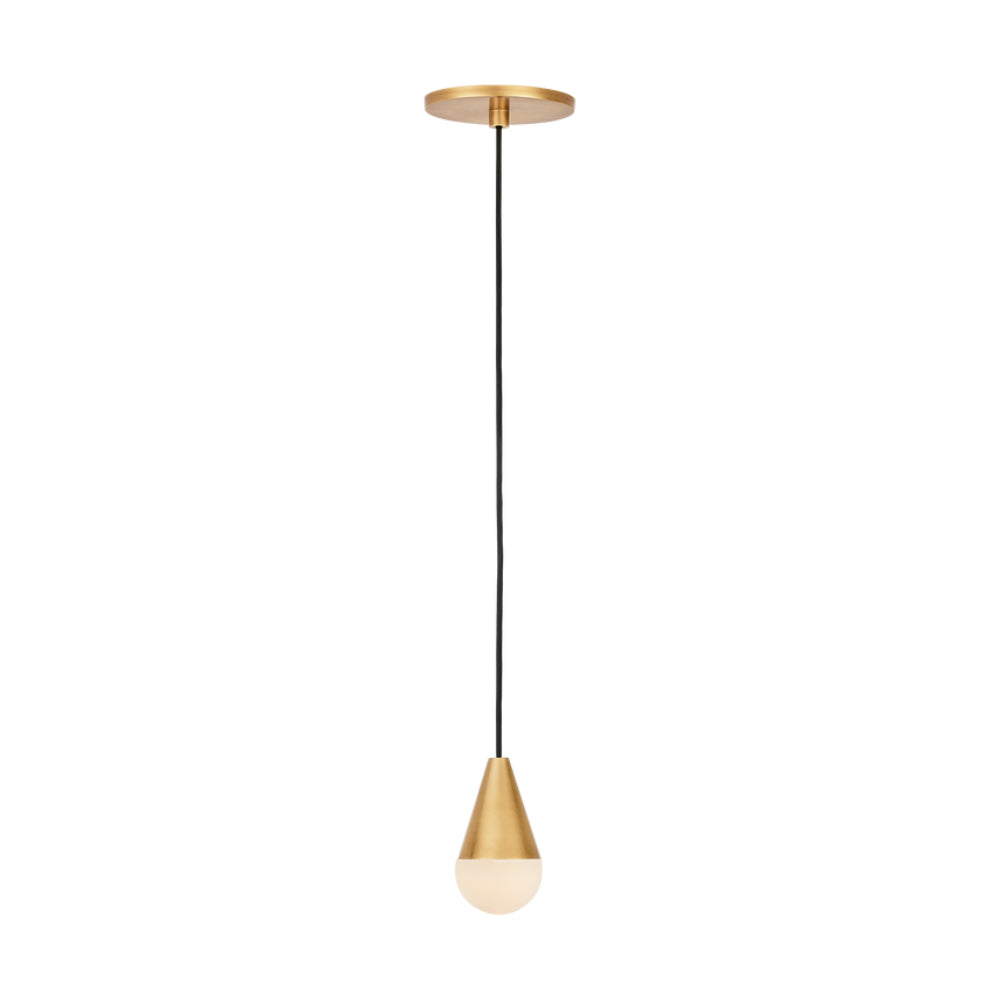 Visual Comfort Cupola Alabaster 1 Light Pendant