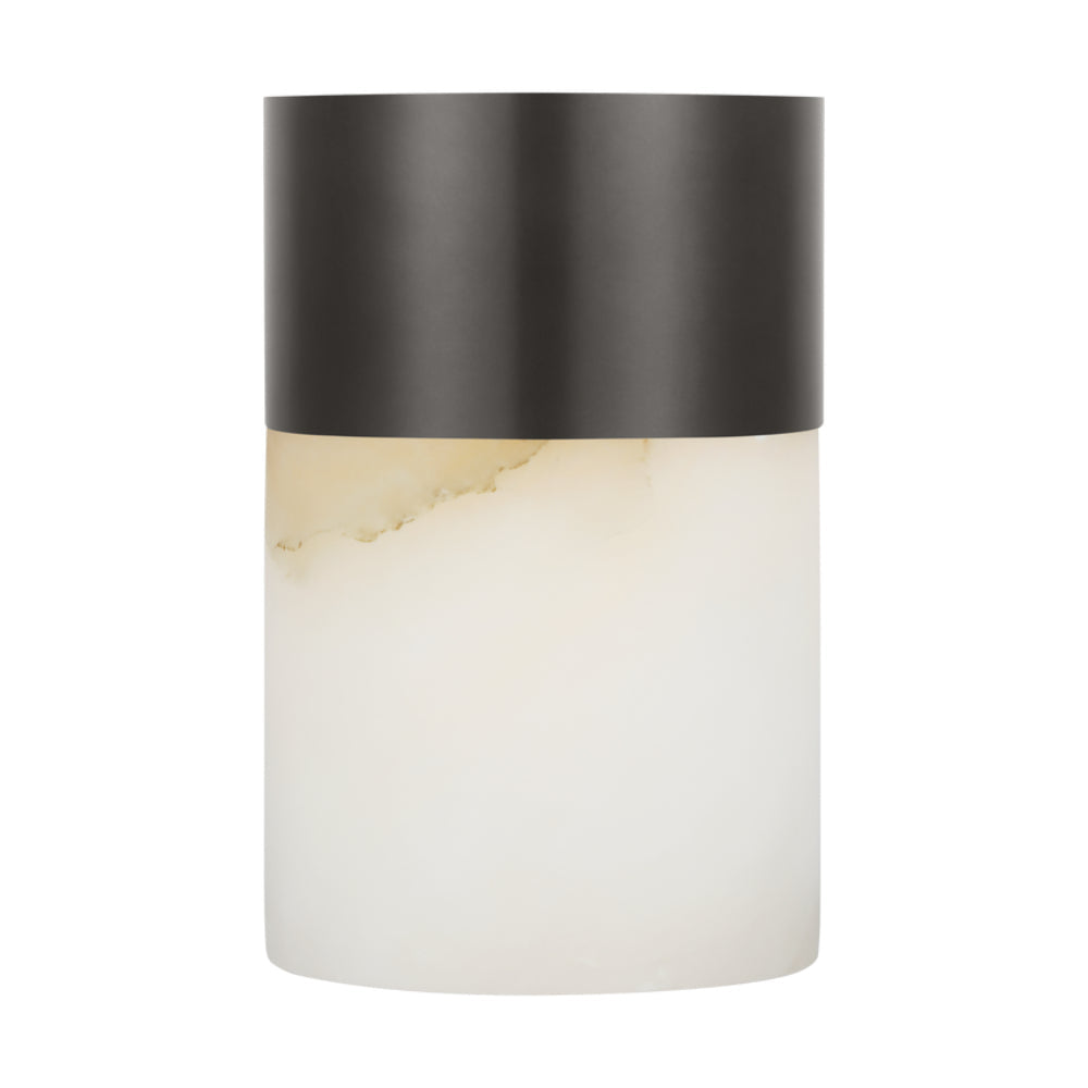 Visual Comfort Caspe Alabaster 6 Rechargeable Table Lamp
