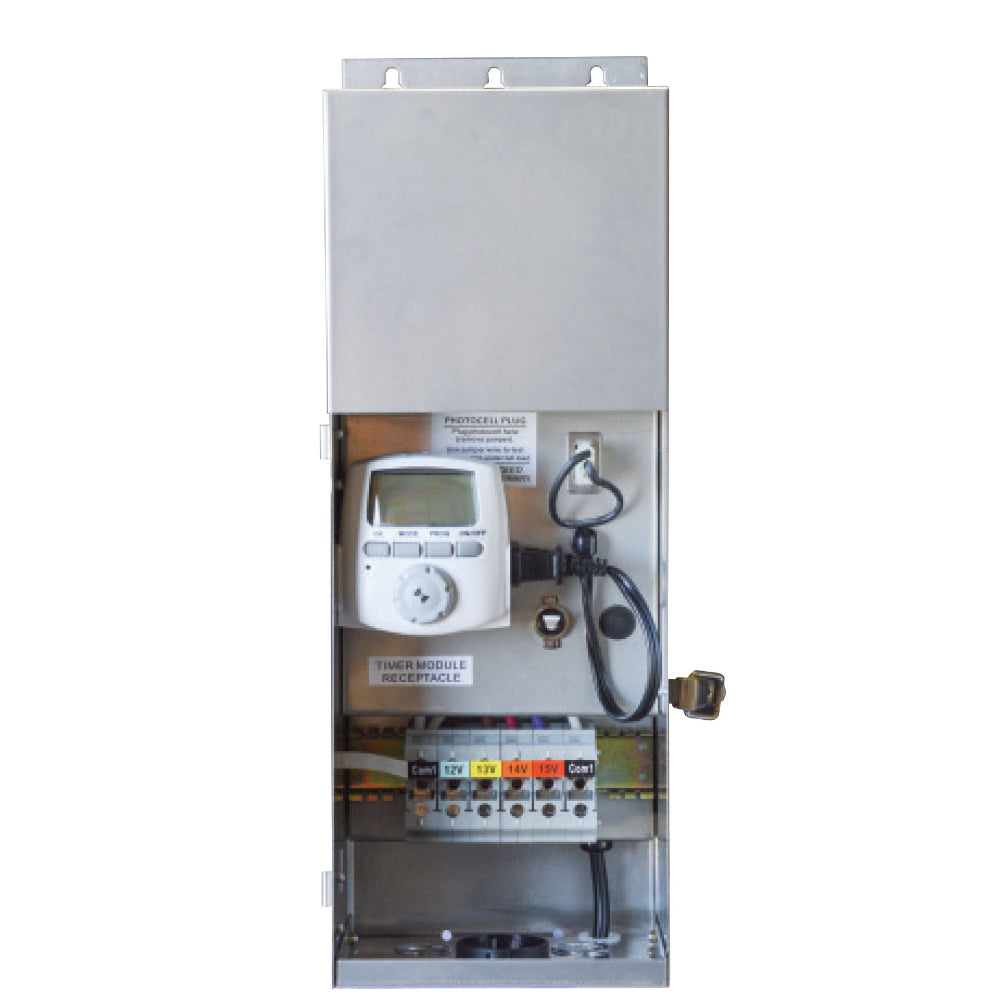 Lightcraft Outdoor TR-300-1215-SS 300W Transformer - Timer and Photo Cell Option