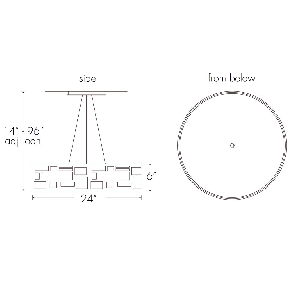 Ultralights Lighting Genesis 11211-24 Interior Sconce