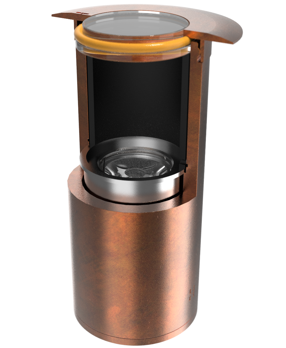 Hunza FLDKSP Floor Light Dark Lighter