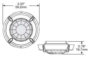 Accessory Lens For the IMRI2 For Gardco SVPG SoftView LED Parking Garage Luminaire - DISCONTINUED - Seginus Lighting