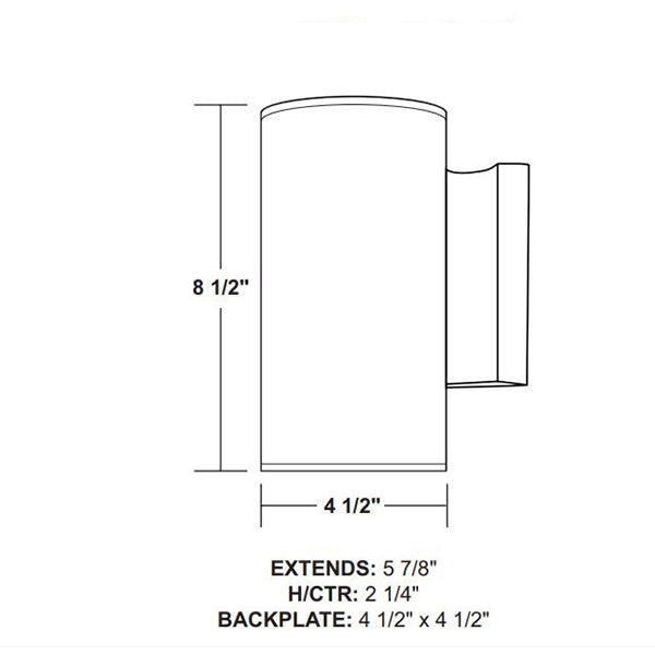 Advantage Environmental Lighting 502AE Wall Mount Wet Location