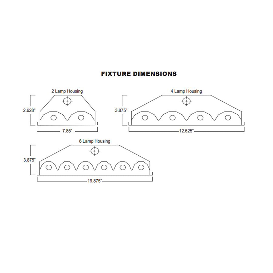 Advantage Environmental Lighting FHBL High Quality Full Body High Bay Luminaire Wired for or with LED Tubes