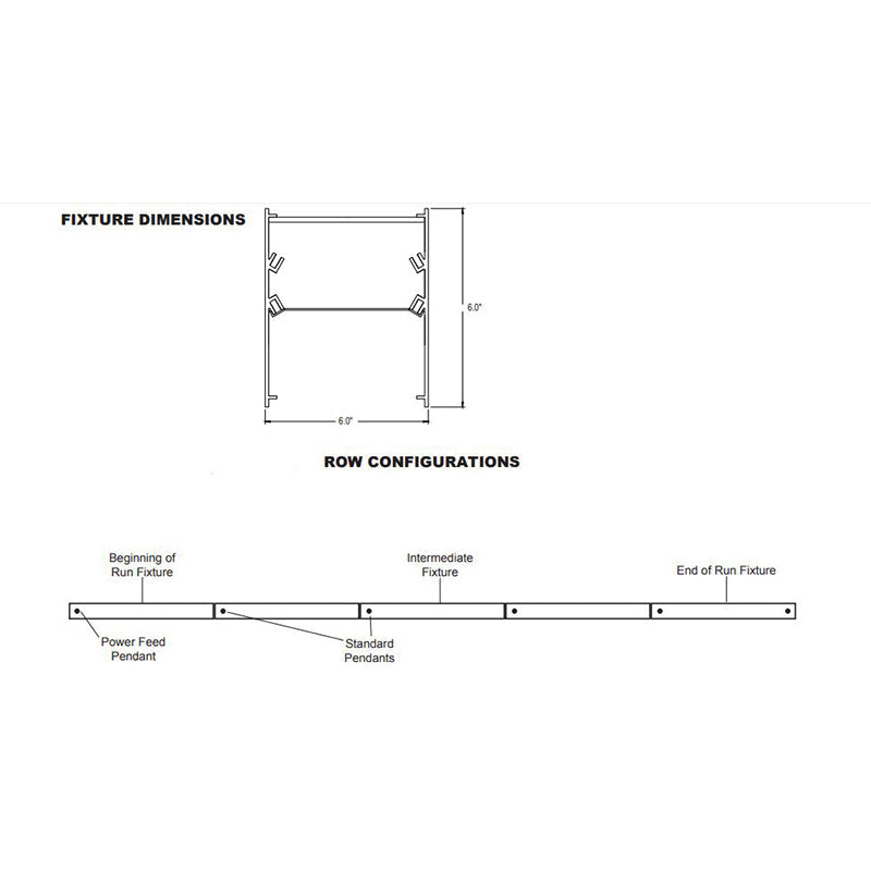 Advantage Environmental Lighting LDL6SMAWL Surface Mount Aluminum Wet Location
