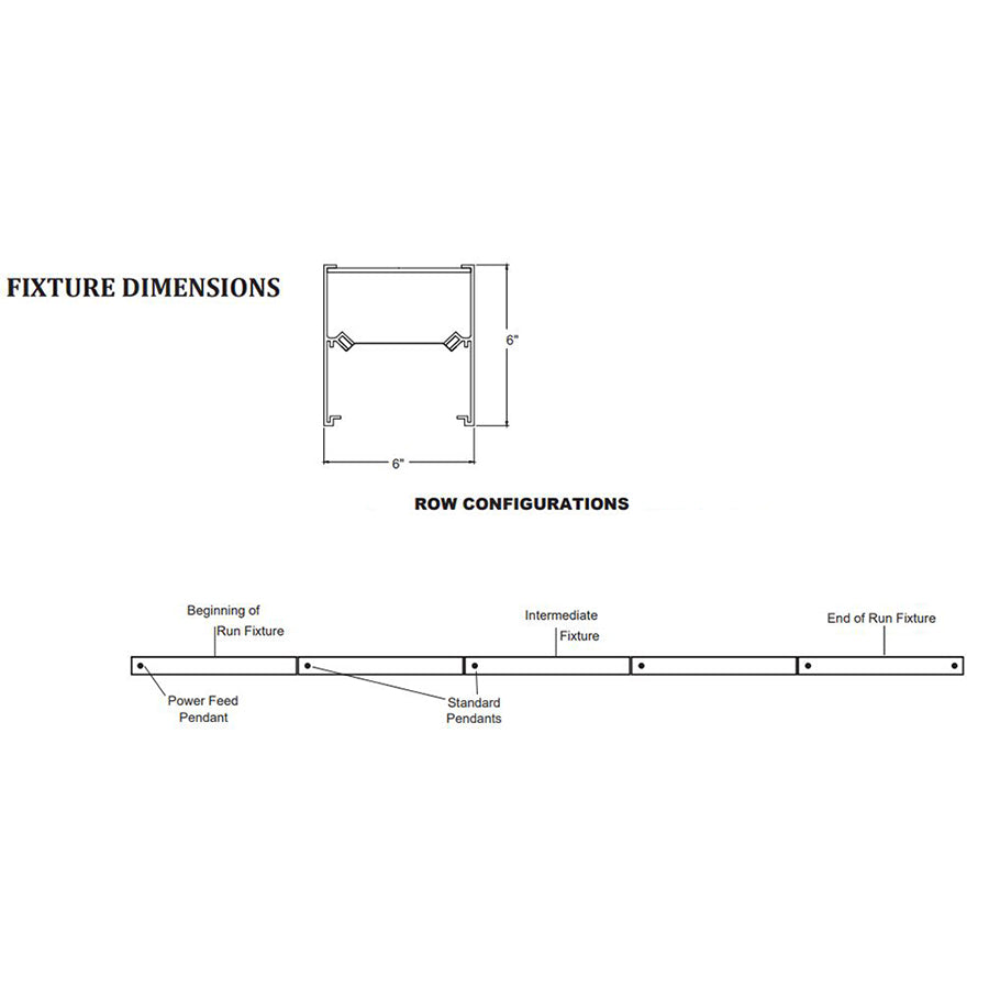 Advantage Environmental Lighting LDL6WS Wall Mount Direct Steel