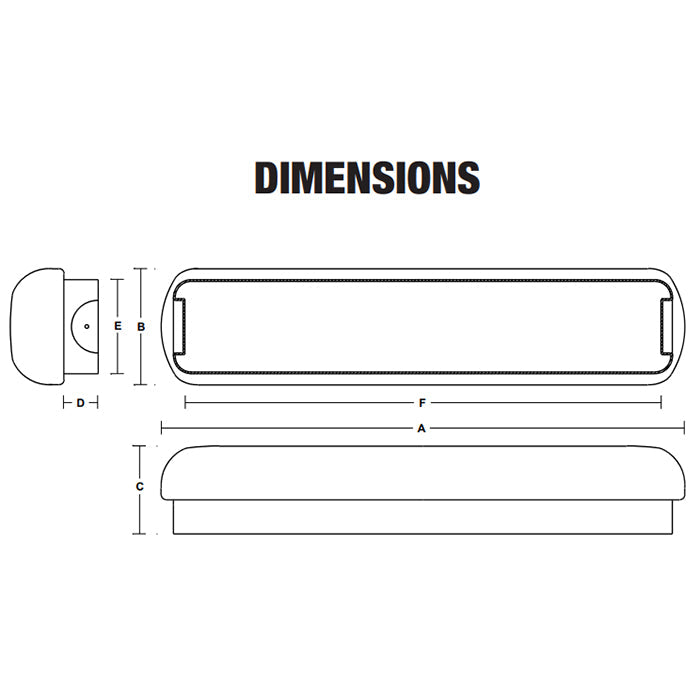 Advantage Environmental Lighting LNP LED Wall Puff Linear Fixture