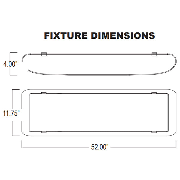 Advantage Environmental Lighting LPA 12" LED Puff Wrap