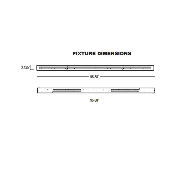 Advantage Environmental Lighting LTLKD Best Quality Narrow LED Strip Luminaire
