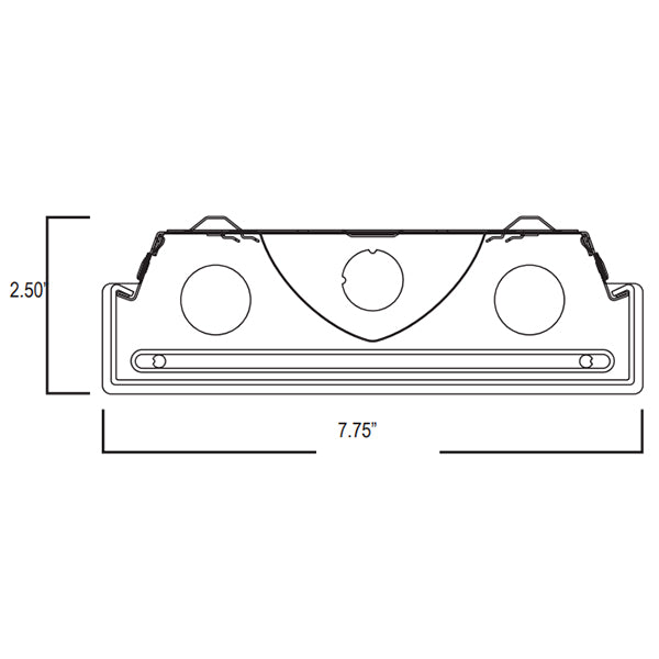 Advantage Environmental Lighting LWA High Quality 7" LED Wrap Luminaire