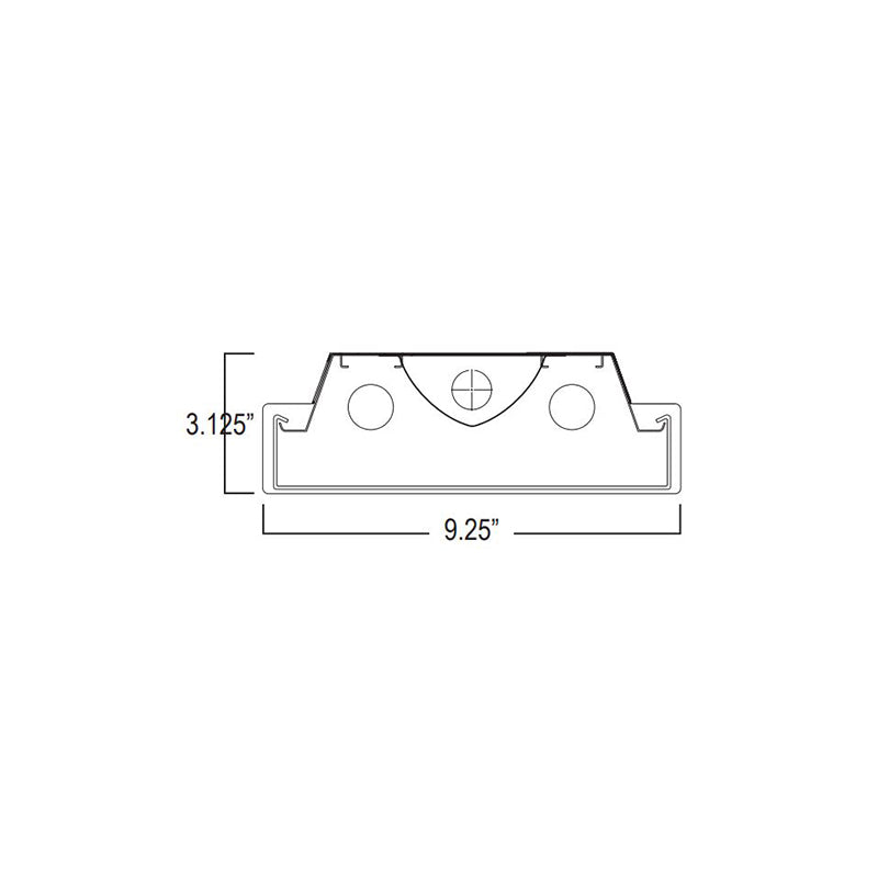 Advantage Environmental Lighting LWB 9" LED Wrap