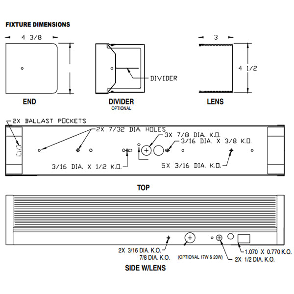 Advantage Environmental Lighting LWV13 Wall Vanity