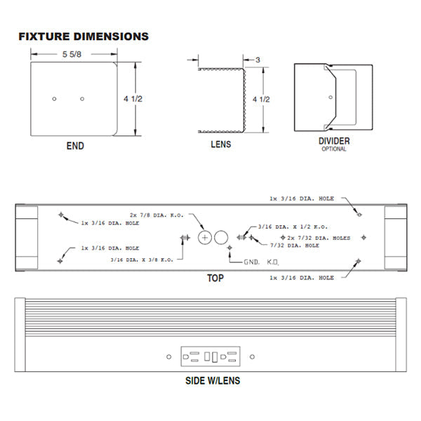 Advantage Environmental Lighting LWV16 Wall Vanity