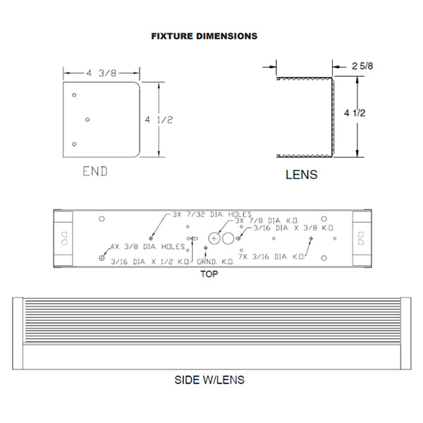 Advantage Environmental Lighting LWV60 Vandal Resistant LED Wall/Vanity Luminaire