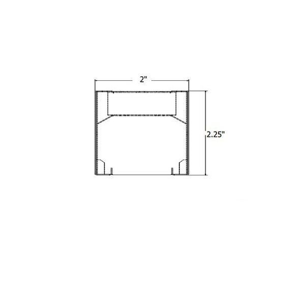 Advantage Environmental Lighting MEF22DS Suspended Direct Steel LED Luminaire
