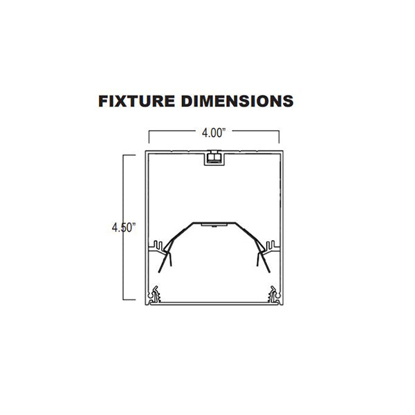Advantage Environmental Lighting MEF24RS Recessed Steel LED Luminaire