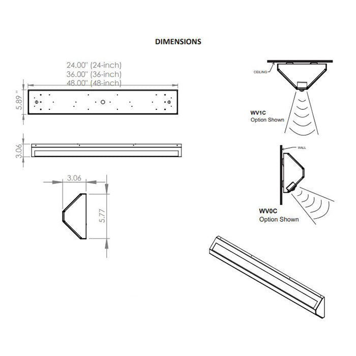 Advantage Environmental Lighting MEJ LED Surface Mount