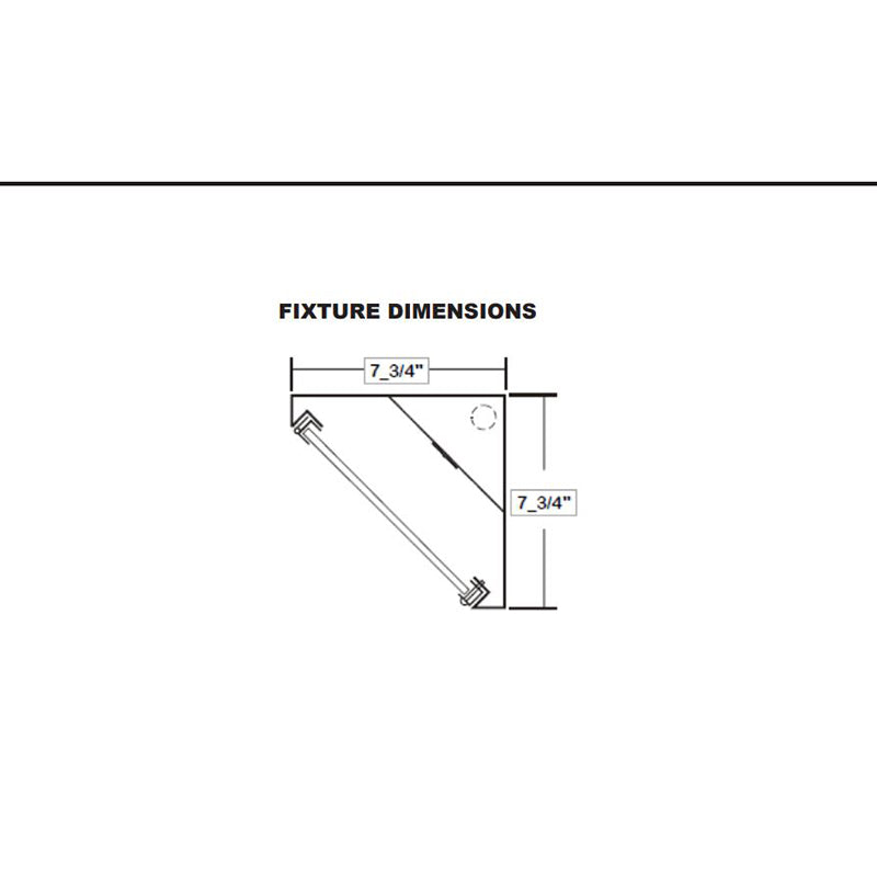 Advantage Environmental Lighting MEN Corner Surface Mount LED Luminaire