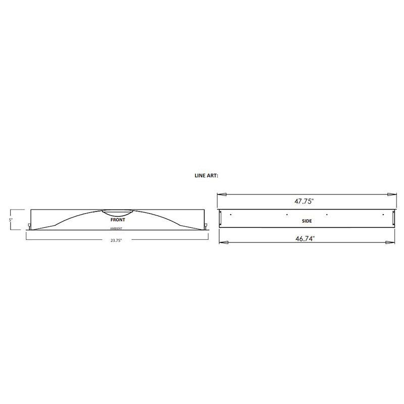 Advantage Environmental Lighting MEP LED Recessed Patient Room