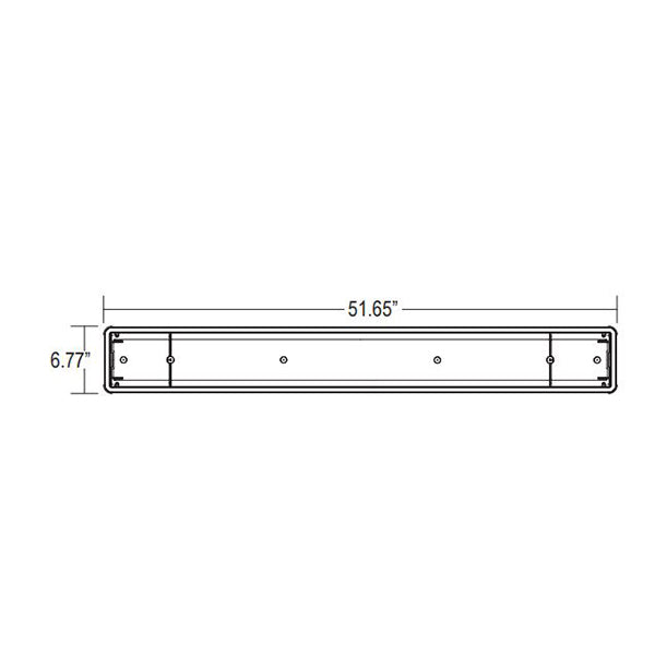 Advantage Environmental Lighting MLVT Commercial Grade LED Vapor Tight for Healthcare Facilities