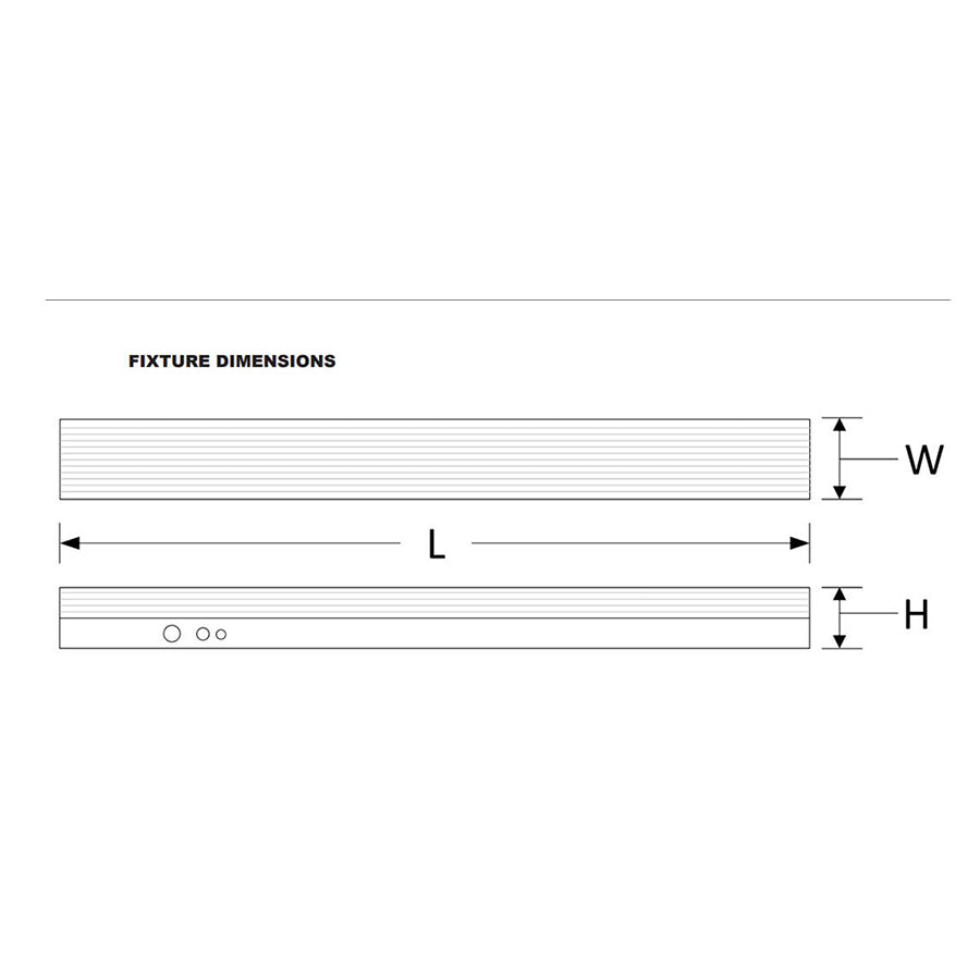Advantage Environmental Lighting MSCDR LED Covered Strip Luminaire