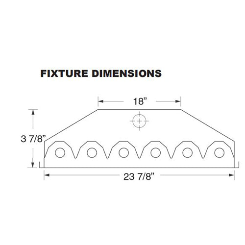 Advantage Environmental Lighting RHB High Performance Recessed Fluorescent High Bay Luminaire