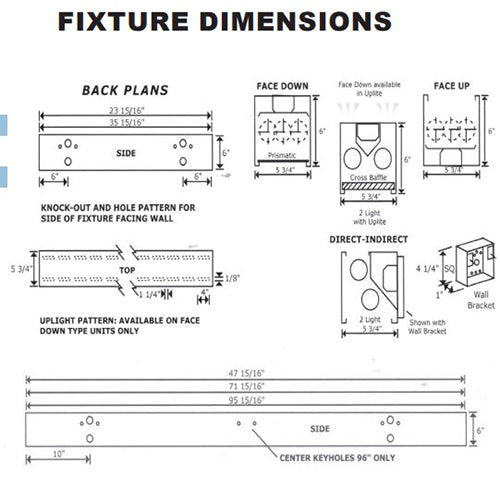 Advantage Environmental Lighting S6 High Quality 5 X 6 Surface Mount Luminaire